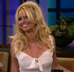 2. Pamela Anderson See-Through – Tonight show with Jay Leno, 2010