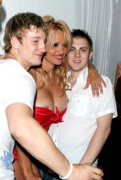 2. Pamela Anderson Nip Slip – Virgin Atlantic Airways event, 2005