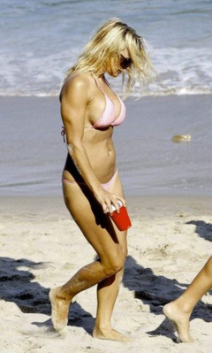10. Pamela Anderson – bikini, 2009