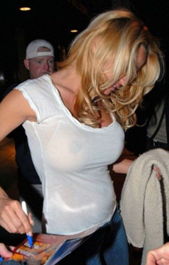 3. Pamela Anderson – see through, 2006