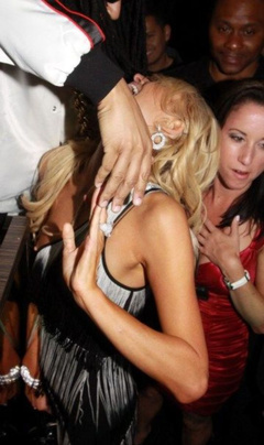3. Paris Hilton – Nip slip, 2010