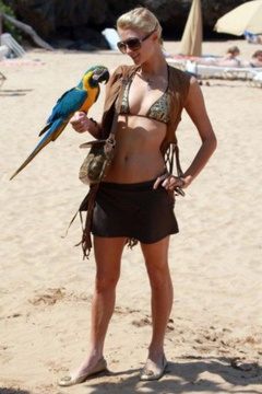 2. Paris Hilton – bikini photoshoot, 2009