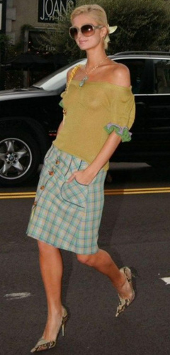 2. Paris Hilton – see through, 2006