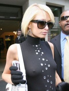 6. Paris Hilton – see through, 2009