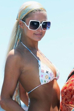 1. Paris Hilton – white bikini, 2006