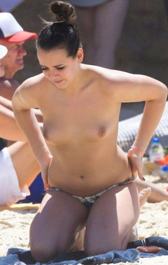 7. Pauline Ducruet – topless, 2016