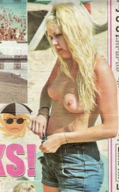 2. Peaches Geldof – Topless sunbathing, 2007