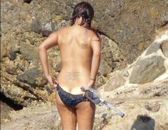11. Peaches Geldof – Topless swimming, 2009