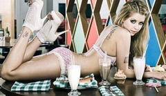 3. Peaches Geldof – Ultimo Lingerie Ad, 2009