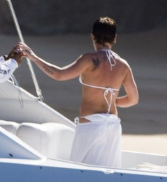 3. Pink – white bikini, 2008