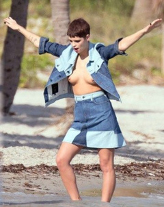 2. Pixie Geldof – topless photoshoot, 2012