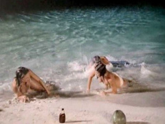 4. Priscilla Barnes Naked – !Tintorera!, 1977