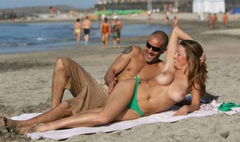 16. Rebecca Loos – topless at the beach, 2007