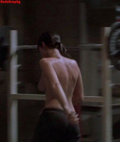 3. Rebecca Romijn Naked – Rollerball, 2002