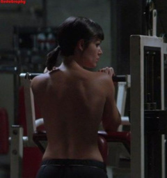 4. Rebecca Romijn Naked – Rollerball, 2002