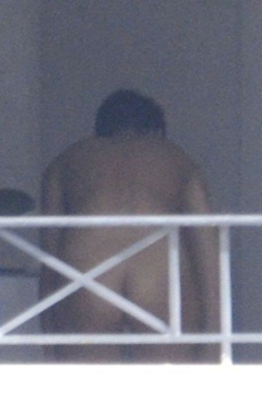 5. Rihanna – nude while changing bikini, 2012