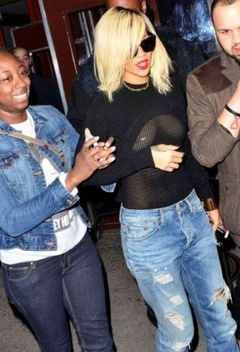 3. Rihanna – see through, 2012