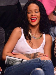 5. Rihanna – see through, 2014