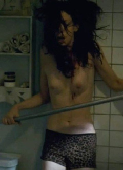 17. Riki Lindhome Naked – The Last House on the Left, 2009