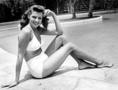 1. Rita Hayworth – Unknown Magazine