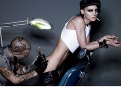 19. Rooney Mara Naked – The Girl with the Dragon Tattoo, 2011