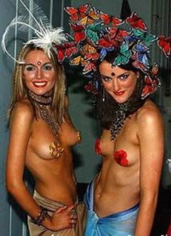 2. Rosanna Davidson Sexy – student fashion show, 2003