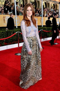 2. Rose Leslie See-Through – SAG Awards, 2014