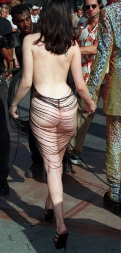 8. Rose Mcgowan See-Through – MTV's video music awards, 1998