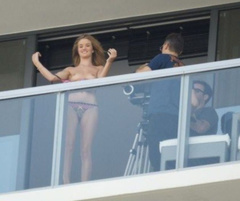 9. Rosie Huntington-Whiteley – topless photoshoot, 2012