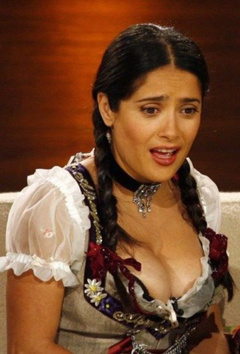 4. Salma Hayek – Wetten, Dass, 2008