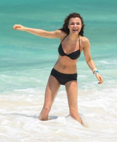 3. Samantha Barks – bikini, 2013
