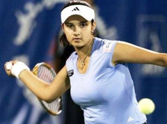 3. Sania Mirza – on the court