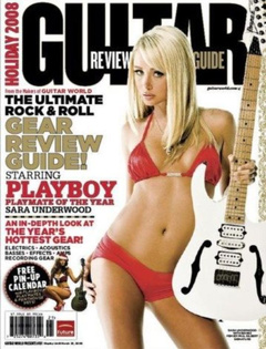 4. Sara Jean Underwood Sexy – Guitar World, 2008