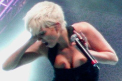 3. Sarah Harding – boob oops, 2007