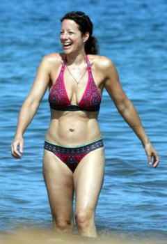 5. Sarah McLachlan – bikini at the beach, 2008