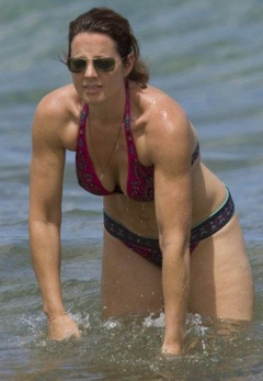 8. Sarah McLachlan – bikini at the beach, 2008
