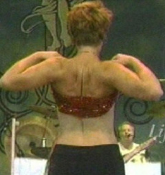 3. Sarah McLachlan – flashing boobs, 2004