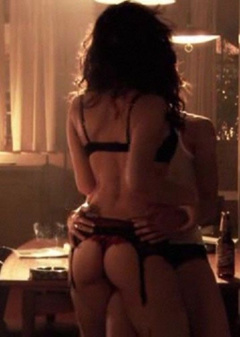 8. Sarah Shahi Naked – The L Word, 2004
