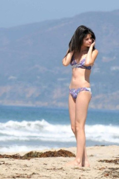 1. Selena Gomez – blue bikini, 2008