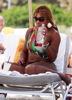 4. Serena Williams – bikini, 2010