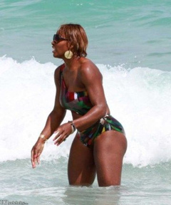 5. Serena Williams – bikini, 2010