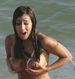 2. Shabnam Paryani – topless, 2012