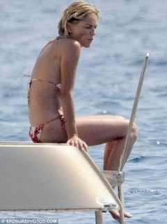 2. Sharon Stone – bikini, 2009