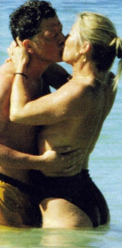 2. Sheila – Topless swimming, 1995