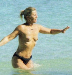 3. Sheila – Topless swimming, 1995