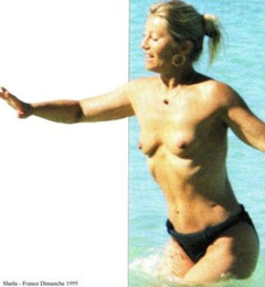 4. Sheila – Topless swimming, 1995