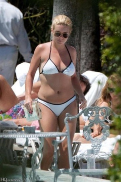3. Sheridan Smith – white bikini, 2010