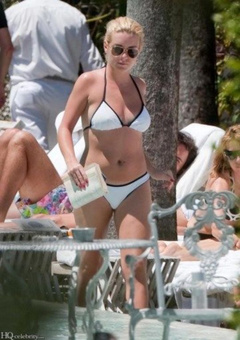 6. Sheridan Smith – white bikini, 2010