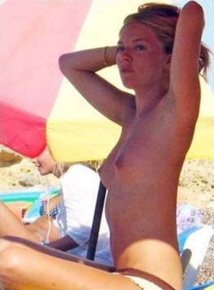 11. Sienna Miller – Topless sunbathing, 2007