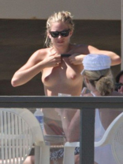 1. Sienna Miller – Topless sunbathing, 2008